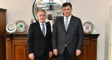 Başkan Tugay seçim güvenliği için İzmir Barosu'ndan destek istedi