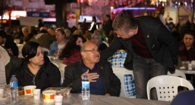 CHP'li Görkem Duman ilk iftar heyecanına eşlik etti
