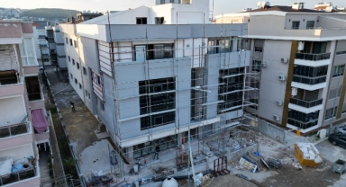 Gaziemir Gençlik Merkezi inşaatında sona doğru