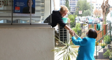 Helil Kınay Karabağlarlılarla bir araya geldi 