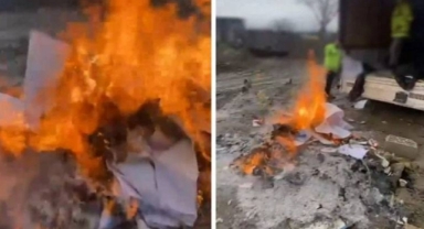 İYİ Partili Yılmaz, o görüntülere tepki gösterdi: “Bu evrakları neden ateşe attınız?”