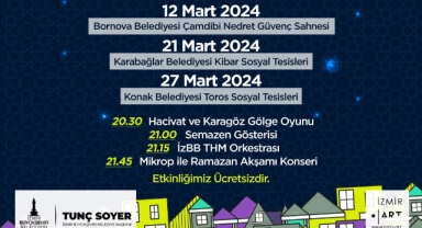 İzmir’de Ramazan eski günlerdeki gibi şenlikli geçecek