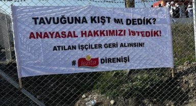 İzmir Lezita Fabrikası'nda grevin 10. günü... Boykot Çağrıları Yükseliyor