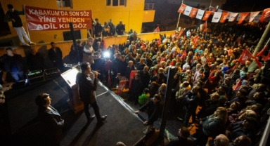 Kabakumlu hemşehrileri Başkan Kırgöz'ü bağrına bastı