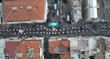 Kırkpınar, vatandaşla iftar sofrasında buluştu