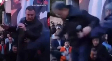 Lütfü Savaş saldırıya uğradı