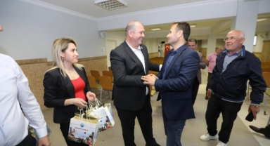 Başkan Çiçek’in ilk toplantısı muhtarlarla