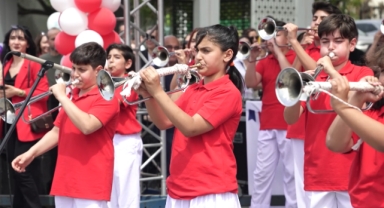 Başkan Görkem Duman, çocukların sevincine ortak oldu