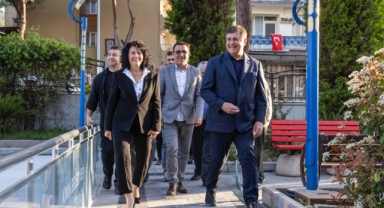 Başkan Tugay'dan Kınık ziyareti: Önce Atatürk'e sonra size borcumuz var