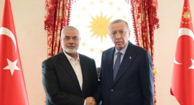 Erdoğan, Hamas lideriyle görüştü