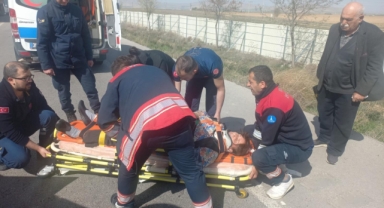 İzmir AKS Ambulans Servisi ekibi Konya’da hayat kurtardı