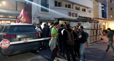 İzmir Barosu'yla Emek Güçleri'nin ortak açıklamasına polis müdahalesi