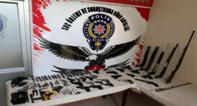 İzmir'de silah imalathanesine baskın: İki sevgili tutuklandı 