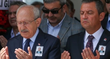 Özgür Özel ve Kılıçdaroğlu cenaze töreninde buluştu