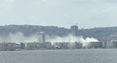 Sebebi henüz bilinmiyor: Konak’ta yangın çıktı! 