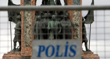 Taksim'de 1 Mayıs 'önlemi': Polis bariyerleri getirildi