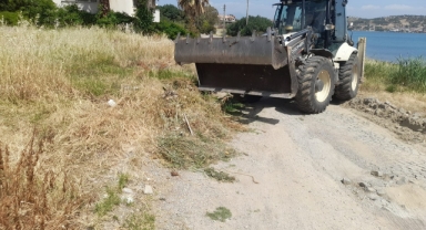 Ayvalık genelinde sezon hazırlığı hız kesmeden devam ediyor 