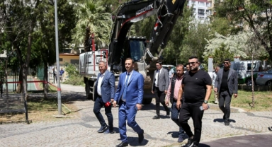 Başkan Eşki’den Küçükpark’a neşter