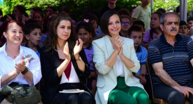 Başkan Kınay, çocuklardan söz aldı: 