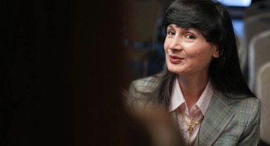 Cazın prensesi, İzmir’de oğluyla sahne aldı… 