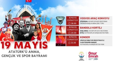  Çiğli Belediyesi 19 Mayıs’ı coşkuyla kutlayacak