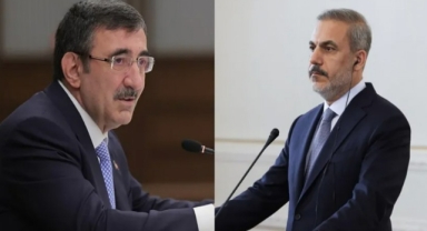 Cumhurbaşkanı Yardımcısı Yılmaz ve Bakan Fidan, İran'a gitti! 