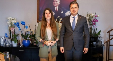 Deniz Yücel’den Başkan Denizli’ye ziyaret: “Çeşme sizinle daha güzel olacak