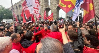 DİSK ve KESK, Taksim’e yürümekten vazgeçti 