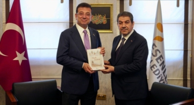 Ekrem İmamoğlu’ndan Esenler Belediye Başkanı’na “tebrik” ziyareti 