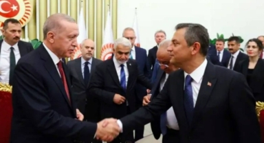 Erdoğan - Özel görüşmesi başladı 