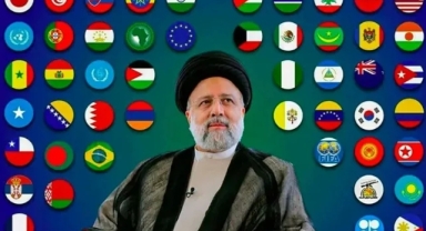 İran tarafından yayımlanan taziye mesajında Türk bayrağı yer almadı 