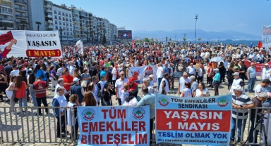 İzmir’de görkemli kutlama… 1 Mayıs’a ‘Gezi’ sansürü