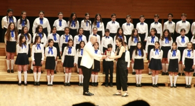 İzmir Uluslararası Çoksesli Korolar Festivali sona erdi