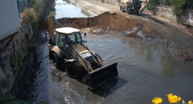  Manda Çayı’nda temizlik seferberliği: 30 bin ton çamur çıkarıldı