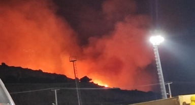 Çeşme'de korku dolu saatler