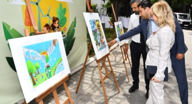 Çocuklar temiz enerjiyi resmetti