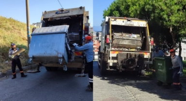 Karabağlar’da bayram boyunca 3148 ton evsel atık toplandı
