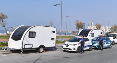 Karavan park alanlarına sıkı denetim: 433 karavan tahliye edildi