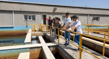 Lise öğrencileri içme suyunun serüvenine tanıklık etti