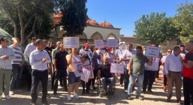 Menemen'de işçiler Pehlivan'a seslendi: Hani canınızı verirdiniz?