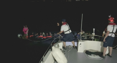 2'si çocuk 39 göçmen yakalandı! İzmir açıklarında kaçış rüyası