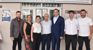 Yiğit'ten muhtarlara bayram öncesi ziyaret