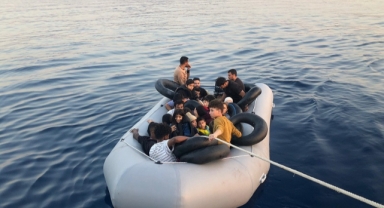 86 düzensiz göçmen İzmir açıklarında yakalandı