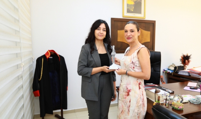 Başkan Ceritlioğlu'ndan hakim ve savcılara ziyaret!