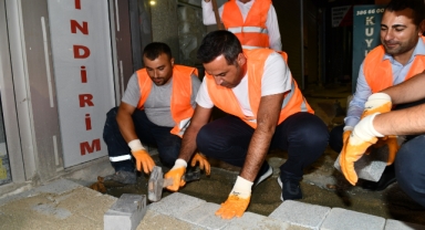 Başkan Yıldız’dan gece mesaisi