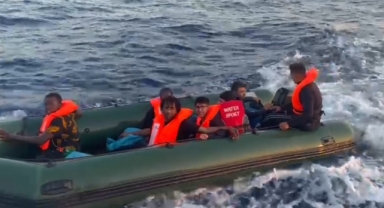 Bodrum'da 14 kaçak göçmen yakalandı