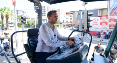 Bornova Belediyesi'nden asfalt seferberliği