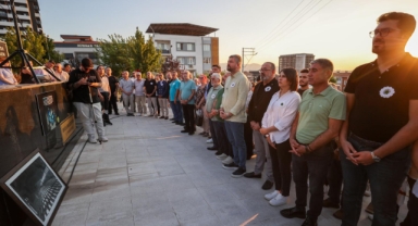 Buca’da Srebrenitsa için anma töreni