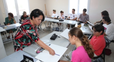 Çiğli’de güzel sanatlara hazırlık kursları devam ediyor
