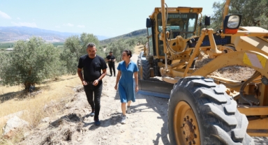 Filiz Başkan devam eden çalışmaları inceledi